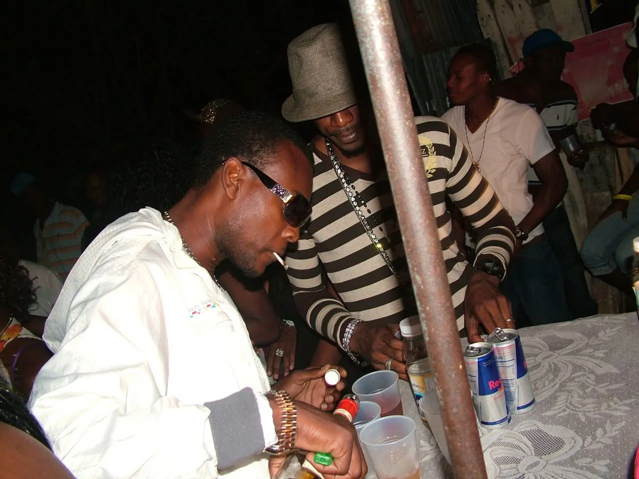 Behind the scenes at a gathering